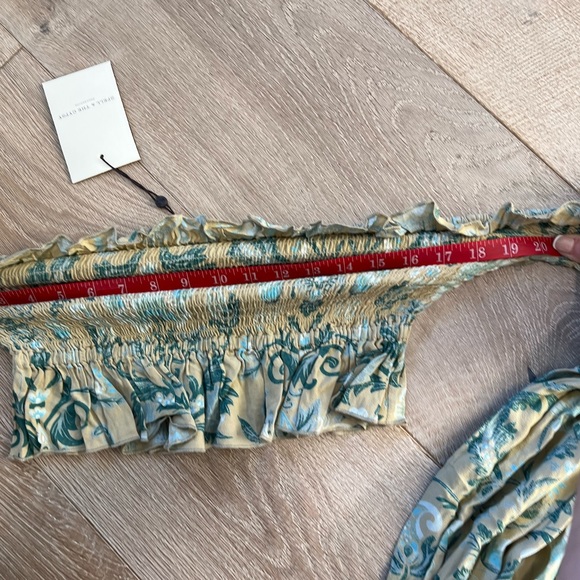 NWT Spell Aurora Peasant Top M - Picture 10 of 10